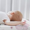Sweet Jojo Designs Girl Baby Bassinet Fitted Sheets Set Watercolor Floral Purple Pink and Grey 2pc - 3 of 4