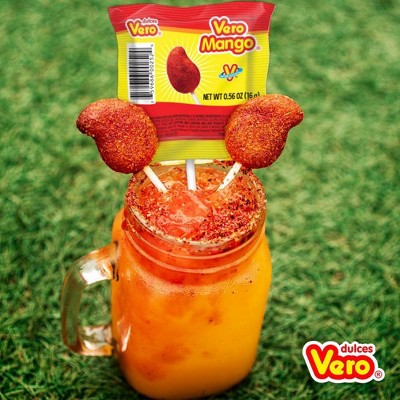 Vero Mango Candy Mango & Chili Lollipops - 10ct/5.64oz