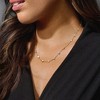 Ross-Simons 10.00 ct. t.w. Bezel-Set CZ Station Necklace in 18kt Gold Over Sterling - 2 of 4