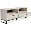 Signature Design by Ashley 59" Socalle TV Stand for TVs up to 63" White/Black/Gray - 2 of 4