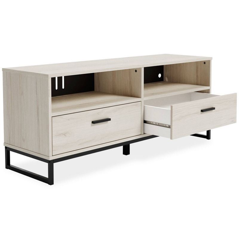 59&#34; Socalle TV Stand for TVs up to 63&#34; White/Black/Gray - Signature Design by Ashley, 2 of 8