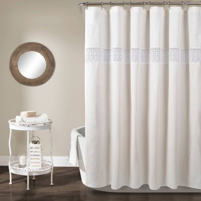 lace shower curtains