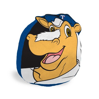 MLB Texas Rangers Plushie Mascot Throw Pillow