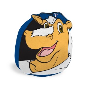 MLB Texas Rangers Plushie Mascot Throw Pillow - 1 of 3