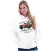 Farm Fresh Christmas Tree Truck Hoodie Sweatshirt Women Men Brisco Brands - 4 of 4