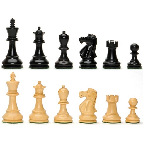 We Games Jacques Chess Pieces - Weighted With 3.75 In. King : Target