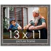 PosterPalooza | Photo Size Textured Black Picture Frame - UV Acrylic, Foam Board Backing, Hanging Hardware - 2 of 4