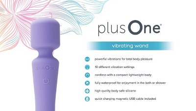 plusone vibrator wand plusOne Vibrating Wand