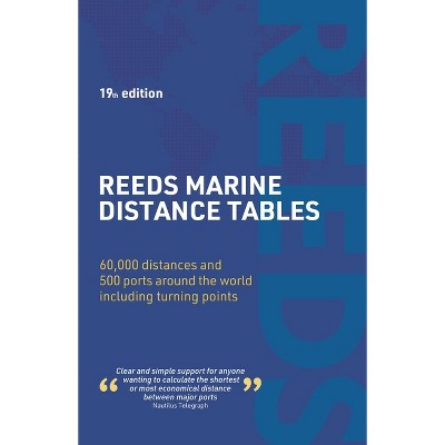 Reeds Marine Distance Tables 19th Edition - by  Kendall Carter (Paperback)