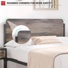 Bed Frame with & Headboard, Platform Bedframe with Under Bed Storage, All-Metal Support System - 3 of 4