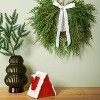 Draping Cedar Mini Christmas Wreath Green - Room Essentials™ - 2 of 3