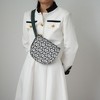 MKF Collection Daksha Fanny Pack Half Moon Handbag Monogram Stylish Vegan Leather by Mia K - 4 of 4