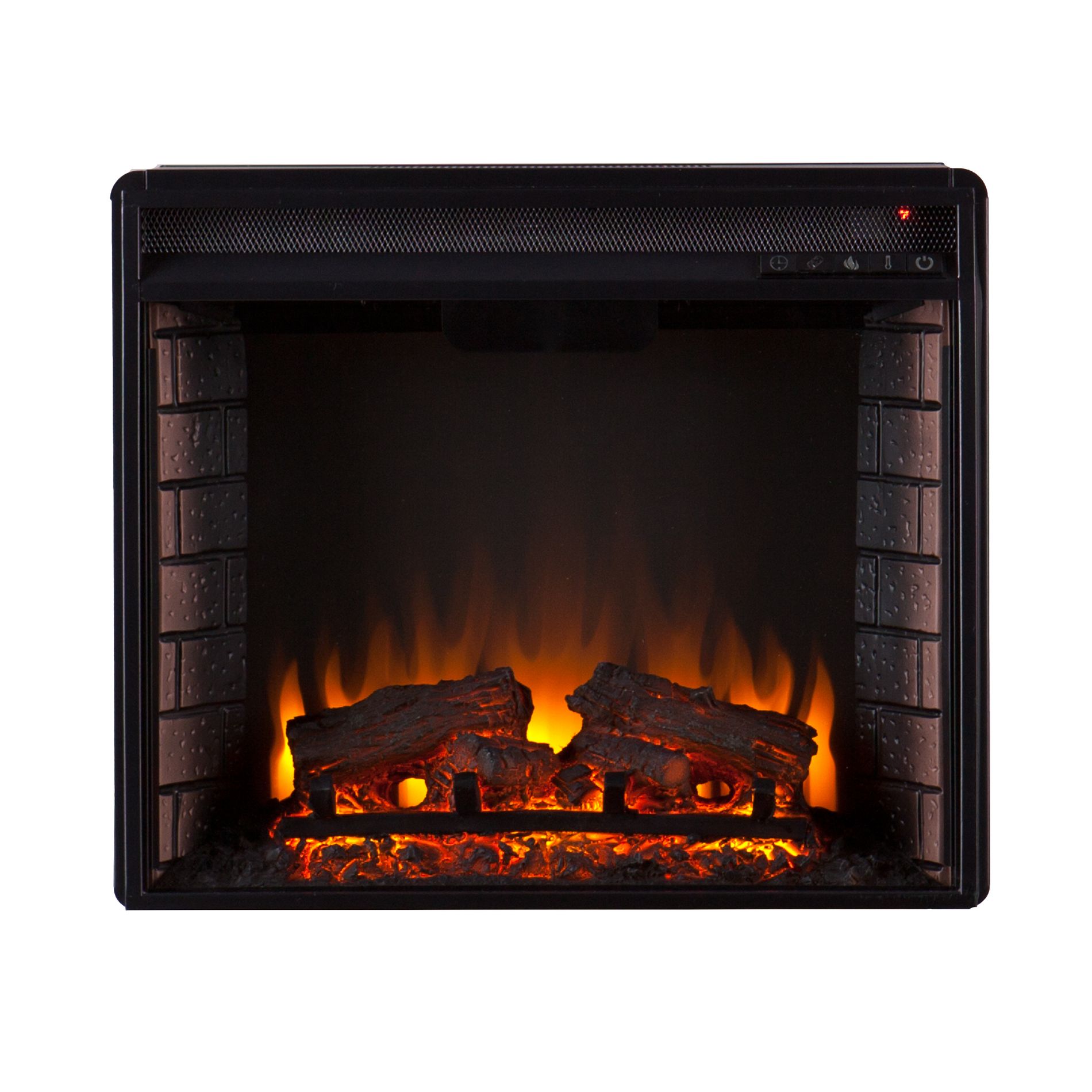 23'' Electric Firebox with Remote Control - Black - SEI