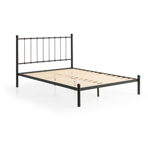 Brookside Home Phoebe Metal Platform Bed with Vertical Bars Headboard - image 1 of 4