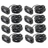 Heise LED Lighting Systems® Marine/Powersports RGB Accent Light Kit (8 Pack) in Black - 2 of 4