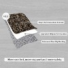 Coucheta Runner Rug , Machine Washable Non-Slip Low Pile, Faux Wool Stain Resistant Floor Carpet for Kitchen Bedroom Hallway,Multi-Color & Size - 4 of 4