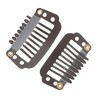 Unique Bargains 8-Teeth Snap Wig Hair Clips 20 Pcs - 4 of 4