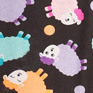 black - pastel sheep