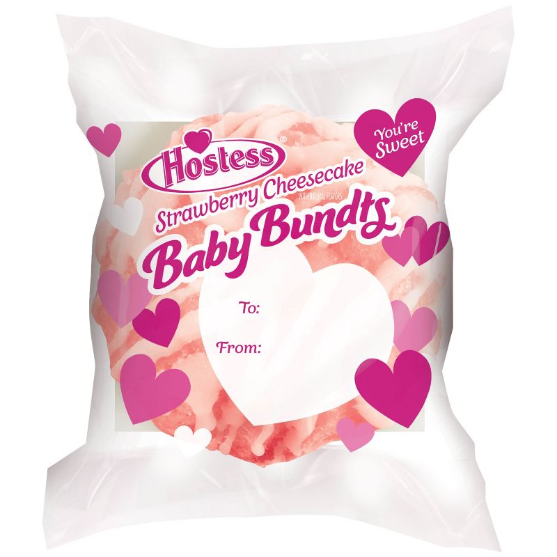 Hostess Strawberry Cheesecake Baby Bundts - 10oz / 8ct, 3 of 12