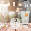 Big Dot of Happiness Little Pumpkin - Fall Birthday Party or Baby Shower Paper Beverage Markers for Glasses - Drink Tags - Set of 24 - 2 of 4