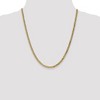 Black Bow Jewelry 3.2mm 10k Yellow Gold Flat Beveled Curb Chain Necklace - 2 of 4