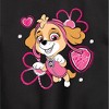 Boys' - Paw Patrol - Skye Sketch Graphic Long Sleeve Fleece Sweatshirt - 2 of 4