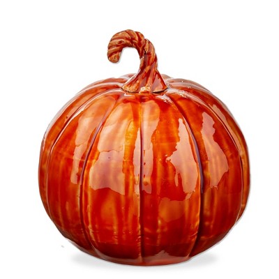 tag Pumpkin Enamel Decor Small