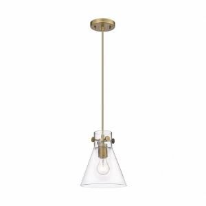 Newton Cone - 1 Light Pendant In Industrial Style-9.88 Inches Tall and 8 Inches Wide - 1 of 1