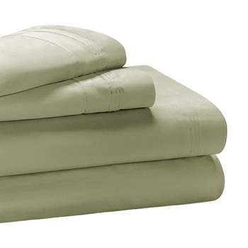 650-Thread Count Cotton Deep Pocket Sheet Set by Blue Nile Mills