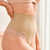 Women's High-waisted Slim Shapewear Briefs - Cupshe - 4 of 4