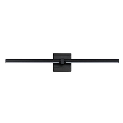 ET2 Lighting Dorian 1 - Light Wall Light in  Black