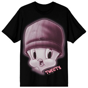 Looney Tunes Tweety Bird Oversized Graphic Tee - Men's Short