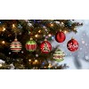 20-Pack Christmas Decorations Multicolor Christmas Ball Ornaments, 2.36 Inch Shatterproof Decorations - 4 of 4