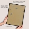Americanflat 13x17 Picture Frame with Polished Plexiglass - Streamline Collection - Thin Border Picture Frame for Wall Display - Black - 4 of 4
