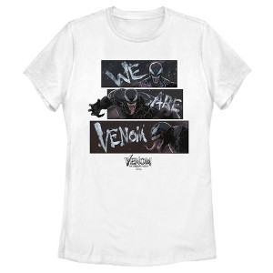 Women's Marvel Venom: Let There be Carnage We are Venom Comic T-Shirt - 1 of 4