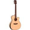 Cort GA-MY Bevel Grand Regal Acoustic Guitar Natural - 2 of 4