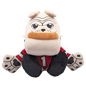Bleacher Creatures Georgia Bulldogs Hairy Dawg Mascot 8" Kuricha Sitting Plush - 1 of 3