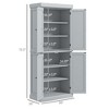 72" Kitchen Cabinet, Pantry Storage Cabinet with Doors and Shelves, Freestanding Food Pantry Cabinet - 3 of 4