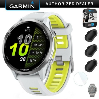 Garmin Forerunner 970 GPS Smartwatch +Dust Cover (3Pack) +Protector +2 Yr Warranty Pack