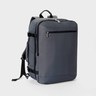 35L Travel 19.25" Backpack Gray - Open Story™