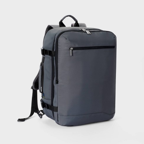 35L Travel Backpack Gray - Open Story™