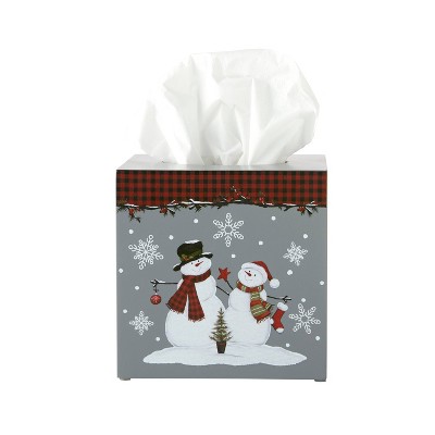 Woodland Winter Tissue Dispenser Red - SKL Home