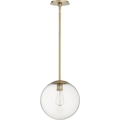 Quorum Lighting 1 - Light Pendant in  Aged Brass