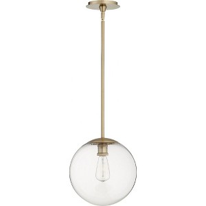 Quorum Lighting 1 - Light Pendant in  Aged Brass - 1 of 1