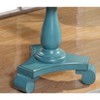 UPHA 26-inch Round Wooden Pedestal Side Table - 3 of 3