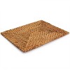 Gibson 16 Inch Rattan Woven Rectangular Placemat in Brown - 2 of 4