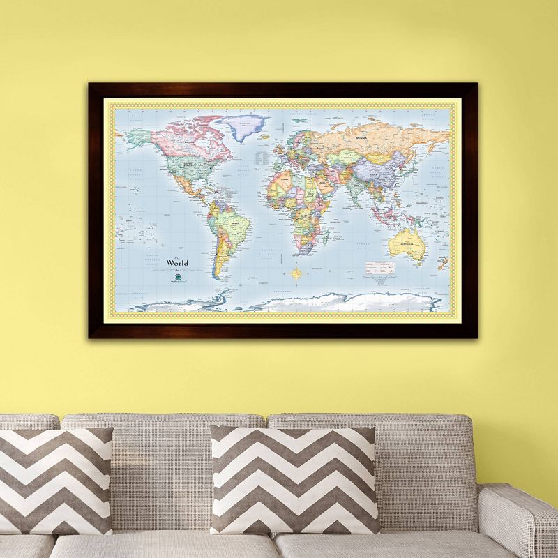 Home Magnetics World Map - XL Blue, 3 of 6