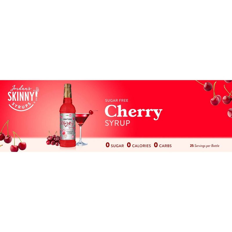Jordan&#39;s Skinny Syrups Sugar Free Cherry Syrup&#160; - 750ml, 6 of 10