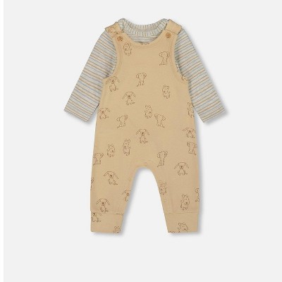 beige printed dogs