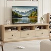 75 inch Media Console TV Stand - Modern Entertainment Center with Drawers & Open Shelves, Cable Management, 220lb Capacity, for Flat/Curved TVs - 3 of 4